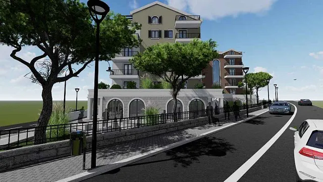 Apartments in new complex in Tivat — photo 16