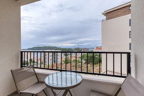 1-Bedroom Apartment 41 m² with Sea View – Bečići