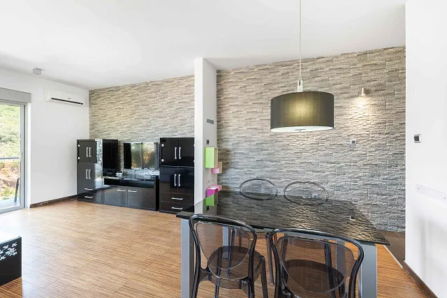 One-bedroom apartment in a complex with a swimming pool in Pržno — photo 8