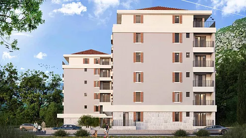 New building under construction in Bijela — photo 3