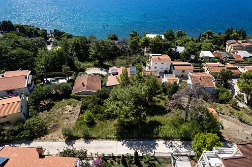 Sea-view land plot in Šušanj, 150 m from the beach — 950 m²