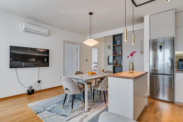 6907 Two-bedroom furnished apartment 63 m², Podkuk, Tivat — photo 6