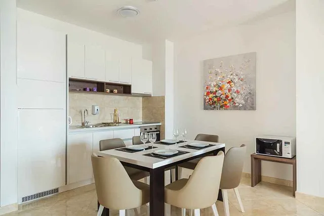 Apartments in a new complex with a swimming pool in Bechici — photo 10