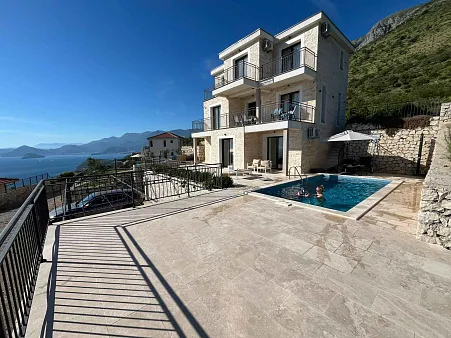 Newly built villa with breathtaking panoramic views of the Budva Riviera — photo 3