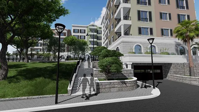 Apartments in new complex in Tivat — photo 4