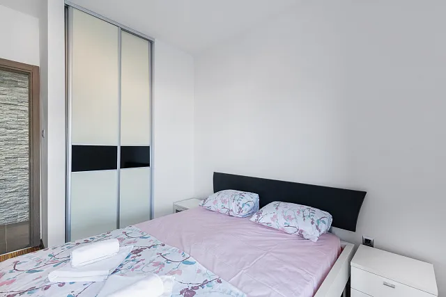One-bedroom apartment in a complex with a swimming pool in Pržno — photo 10