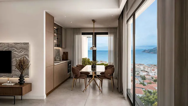 Apartments in Bar mit Pool und atemberaubendem Meerblick — photo 33