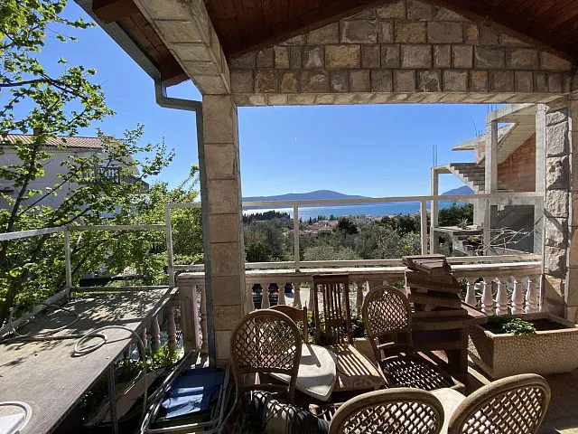 Attractive House in Tivat with Terraces and Sea View