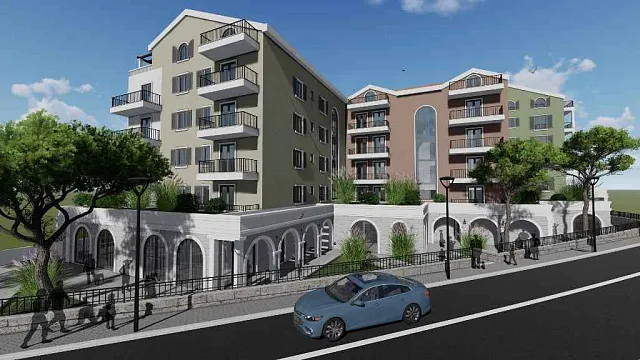 Apartments in new complex in Tivat — photo 15