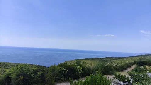 Plot for construction with a view of the sea in the area of ​​Zagora