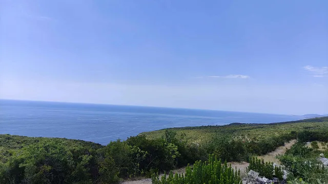Plot for construction with a view of the sea in the area of ​​Zagora