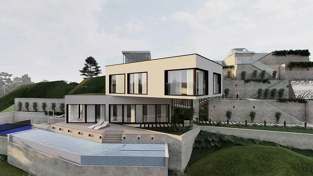 Plot in Herceg Novi with Approved Project — photo 4