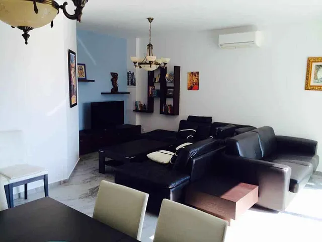 An apartment with a spacious terrace in Przno — photo 12