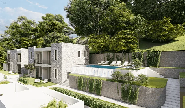 A new complex of villas near Herceg Novi — photo 5