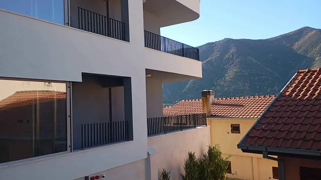 # 6788 apartment in Dobrota in a complex with a pool