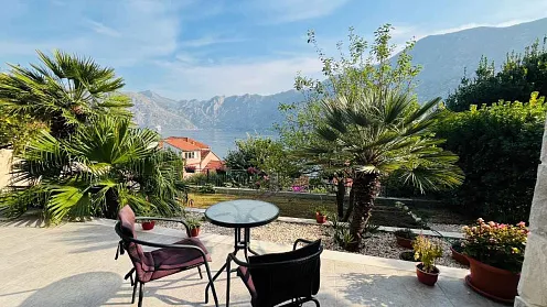House in Prčanj with a bay view