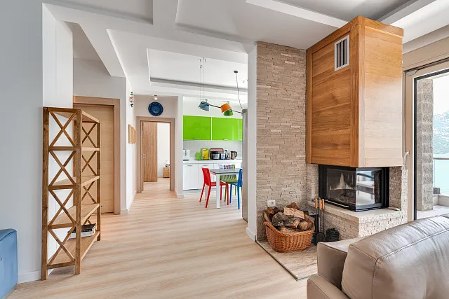 107 m² 3-Bedroom Apartment with Panoramic Sea View in Kostanjica