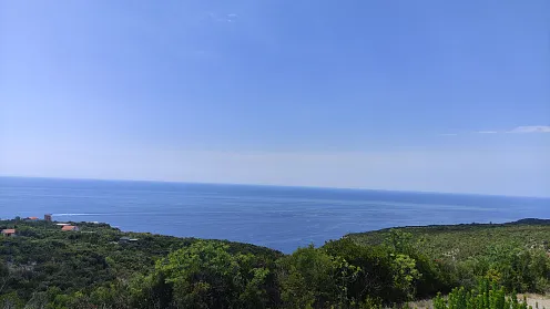 Plot for construction with a view of the sea in the area of ​​Zagora