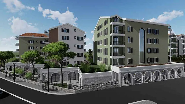 Apartments in new complex in Tivat — photo 18