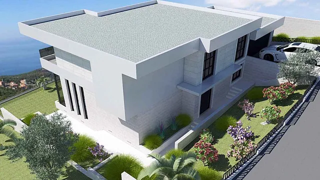 For sale villa with panoramic sea view in Blizikuce  — photo 5