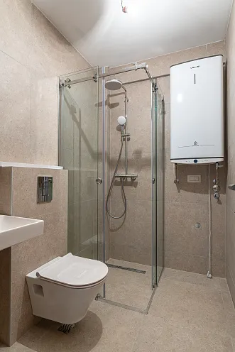42m2 apartment in the center of Budva with a garage in a new building