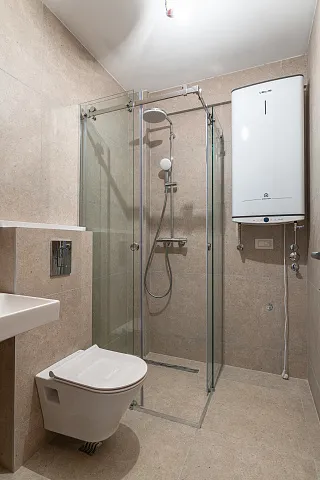 42m2 apartment in the center of Budva with a garage in a new building