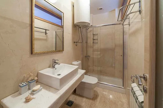A furnished four-storey villa in Prcanj
