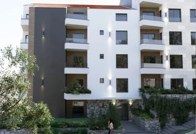 New apartment building in Budva with a swimming pool — photo 5