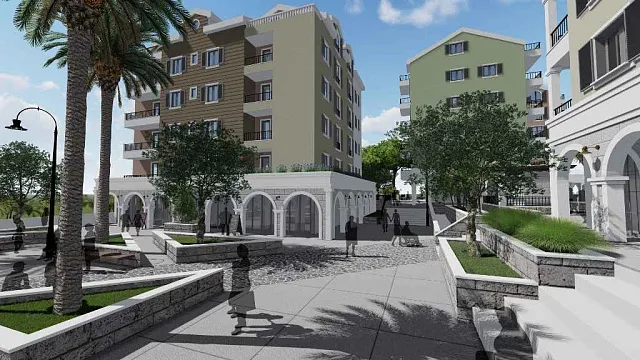 Apartments in new complex in Tivat — photo 6