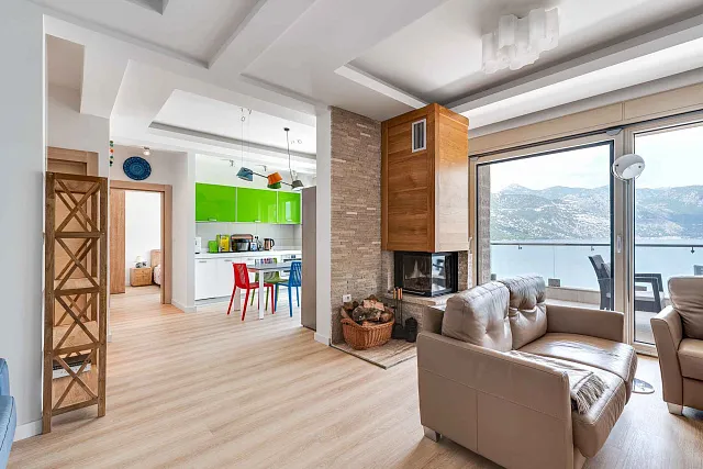 107 m² 3-Bedroom Apartment with Panoramic Sea View in Kostanjica — photo 9